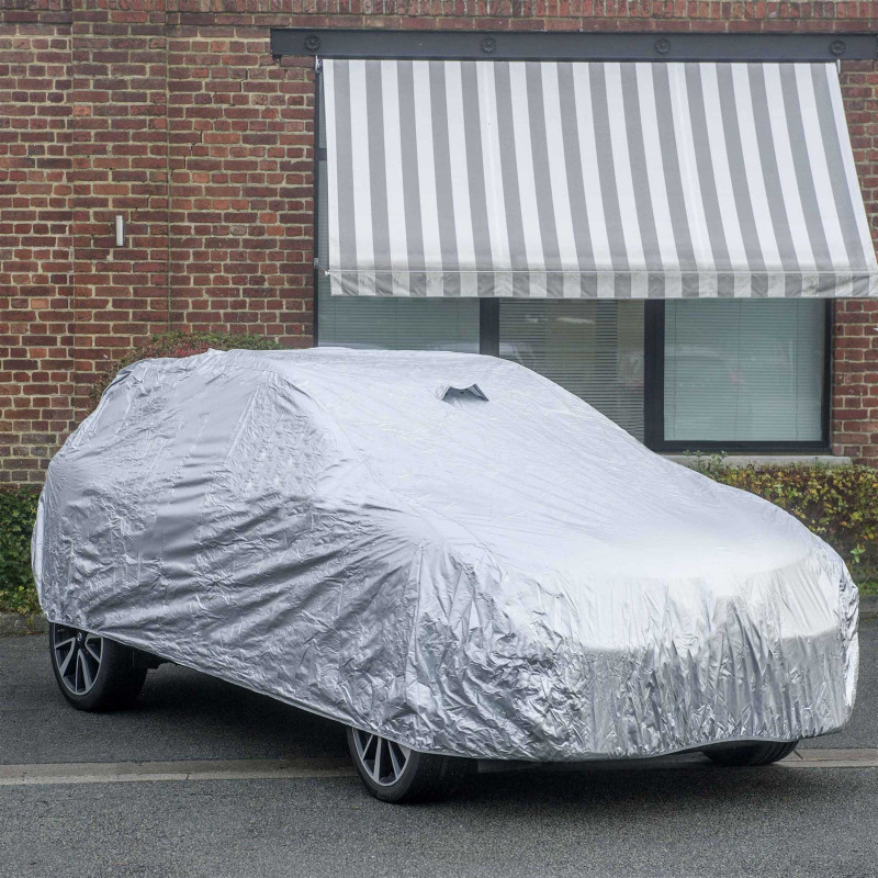 Telo Copriauto Impermeabile per BMW X7 (2019-2024), Telo Auto Esterno  Invernale Protezione dalla neve，Personalizzato De Traspirante Copertura，Con