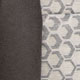 Camoscio grigio/ Jacquard grigio e beige